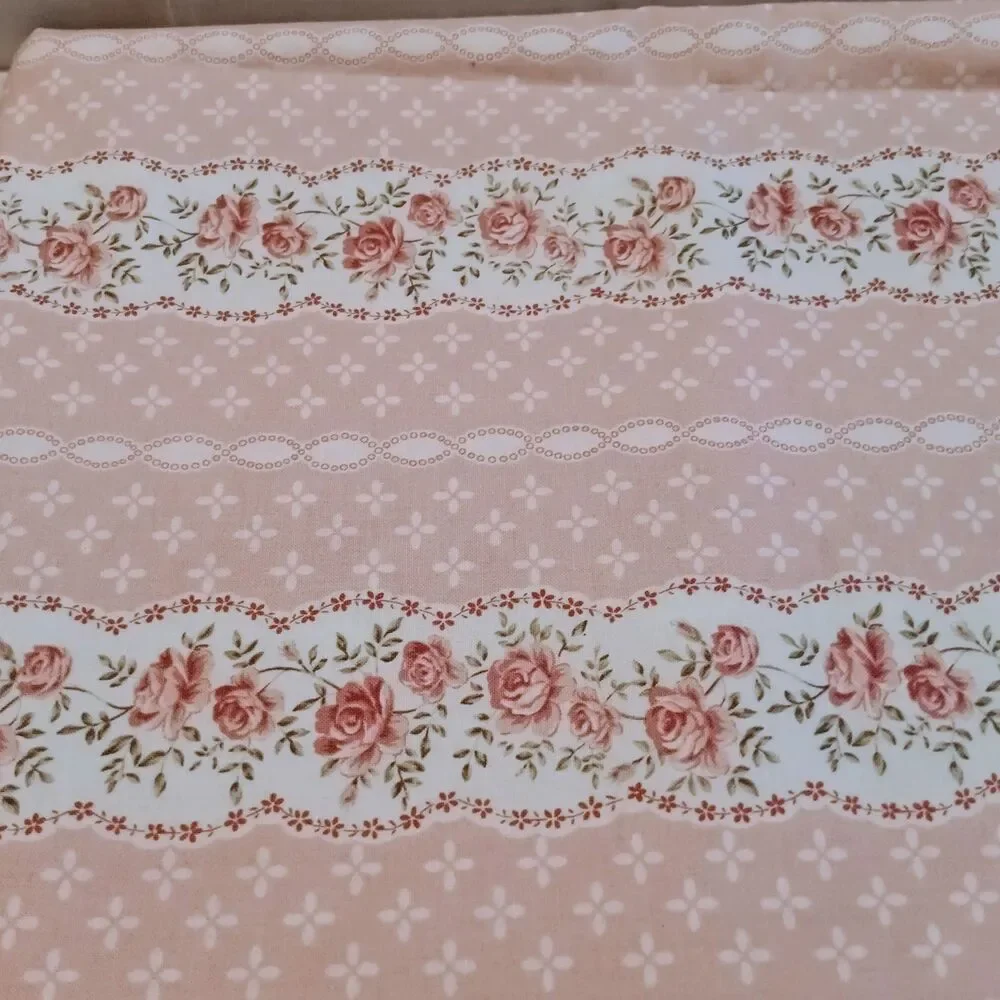 Brother Sister Design Vintage Rose Calico Fabric-Hobby Lobby-1.25 Yards-Cotton